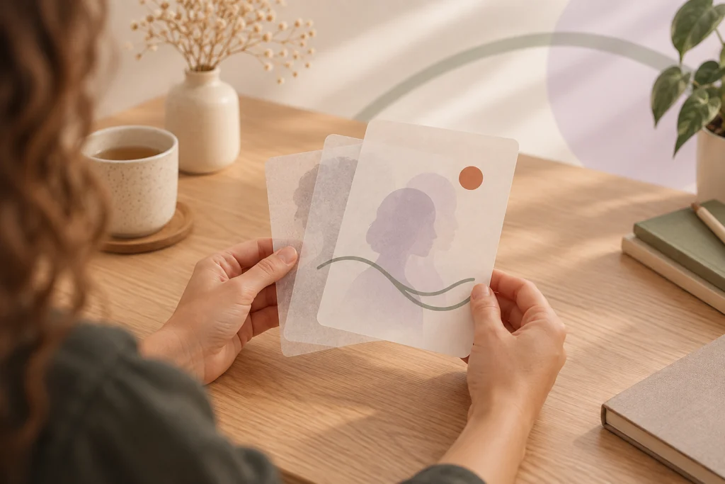L’amor que vull construir · Kit terapèutic de cartes